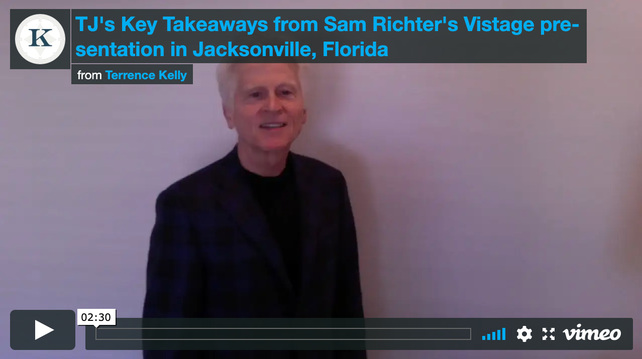 TJ’s Takeaways: Intelligent Selling Tips from Best Selling Author, Sam Richter